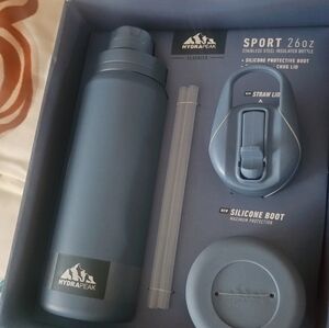 Hydrapeak Sport 26oz Insulated Bottle Set in Blue
